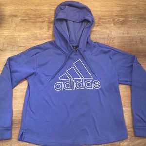 Adidas blue/purple hoodie